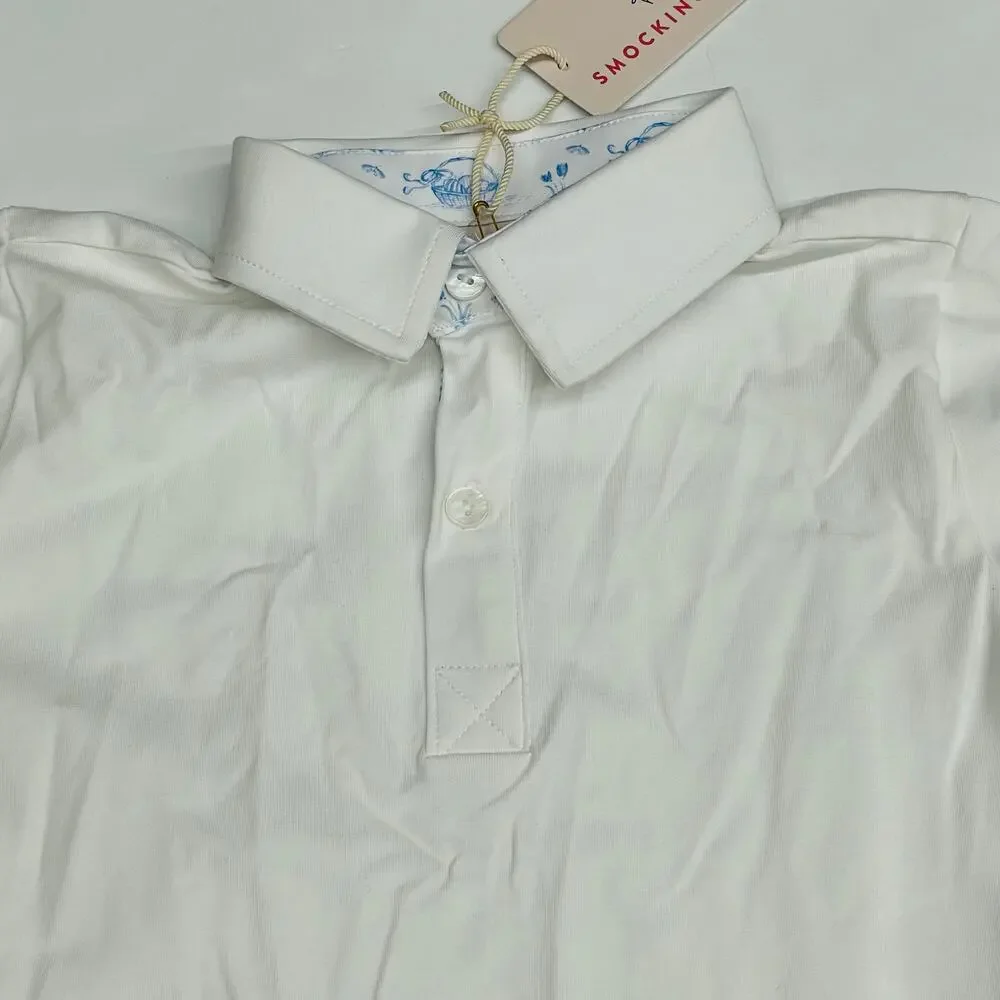 NWT Smockingbird Size 3 Bunny Toile Shorts Set
